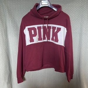 Pink VS Burgundy Hoodie
